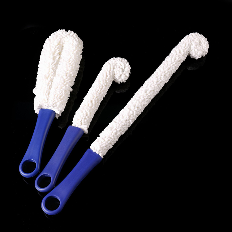 3 Pieces Wine Decanter Cleaning Brush Wine Glass Cleaner Brush