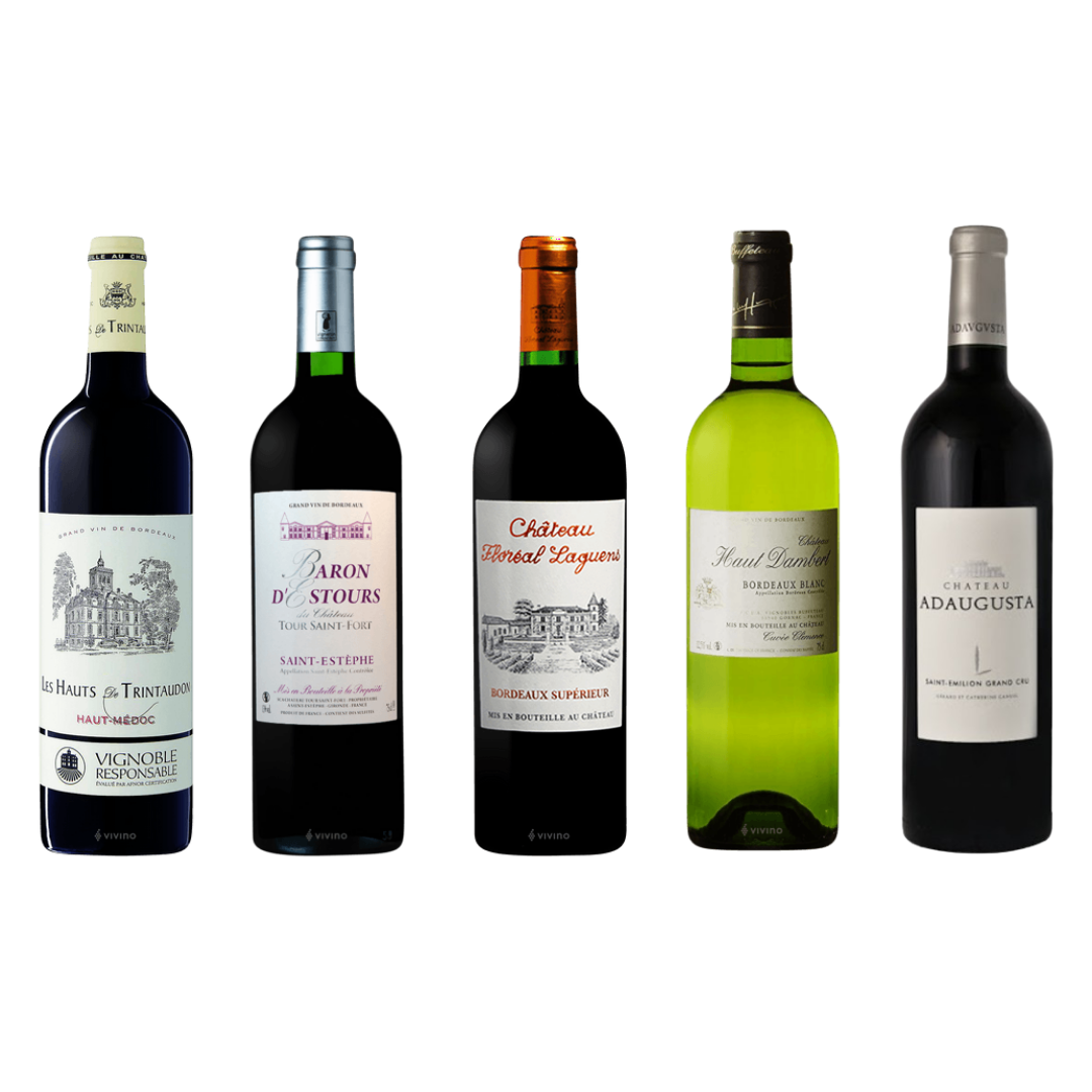 4 Exclusive French Bordeaux Wine With FREE DELIVERY For Only $108 With Chateau Adaugusta Saint Emilion Grand Cru 2016 at $48 (UP $68)