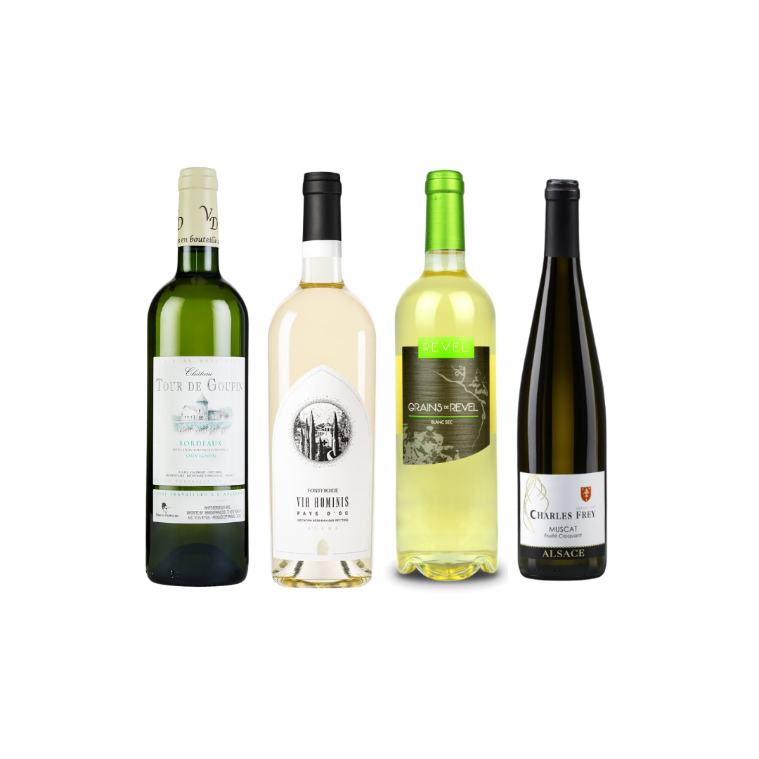 【Discovery White Wine Collection】 4 Different Variety From 4 Parts Of France At Only $108