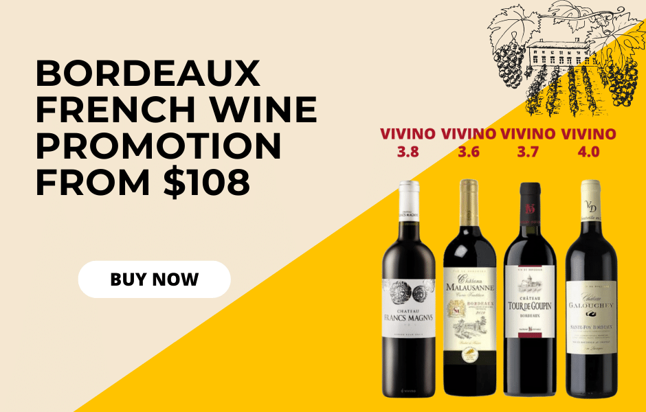 Bordeaux Wine Bundles At Only $108