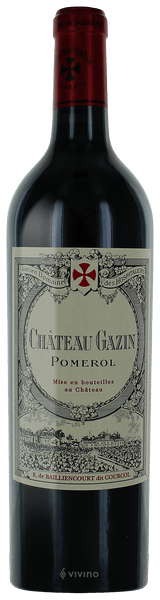 Chateau Gazin Pomerol 2016