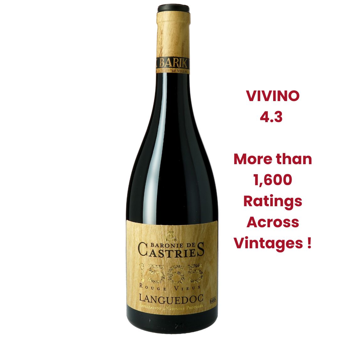 Vignobles Vellas Baronie de Castries 1565 Rouge Vieux 2021