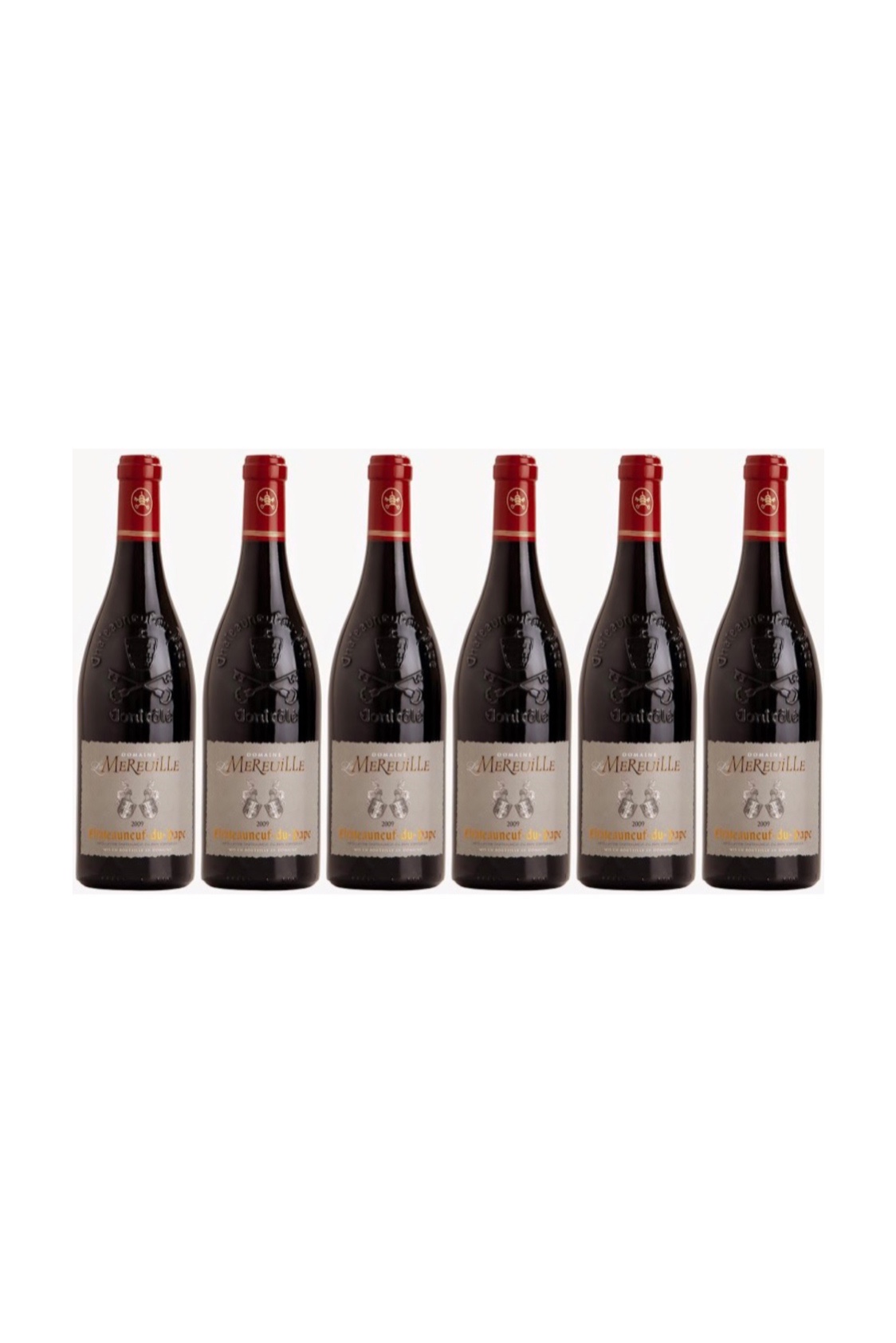 6 bottles of Chateauneuf du Pape 2015 at (27% off $588) and get a Free Set of 6 Wine Glass worth $90