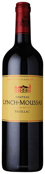 Chateau Lynch-Moussas Pauillac (Grand Cru Classe) 2016