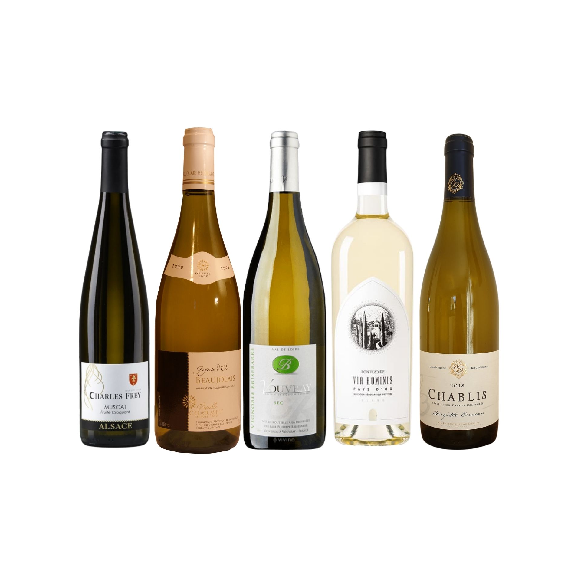 Enjoy 4 Bottles of French White Wine at Only $108 (UP$192) And Top Up $36 for a bottle of Jean-Pierre Blanc