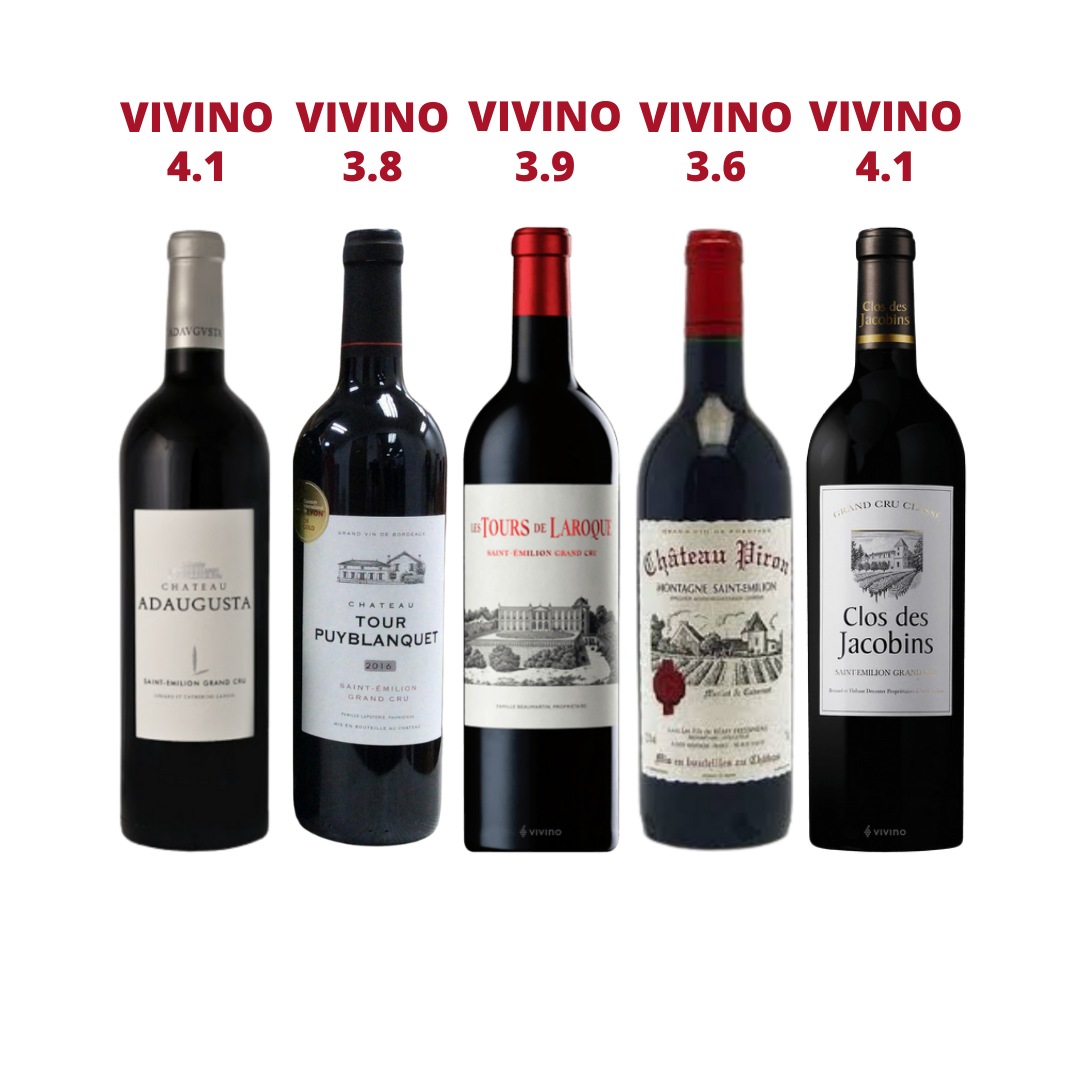 Discover 4 Exclusive French Saint Emilion Grand Cru Wine With FREE Delivery At Only $168 Top-Up $68 for Chateau Clos Des Jacobins (UP $88) And A Box Of Almond Florentine