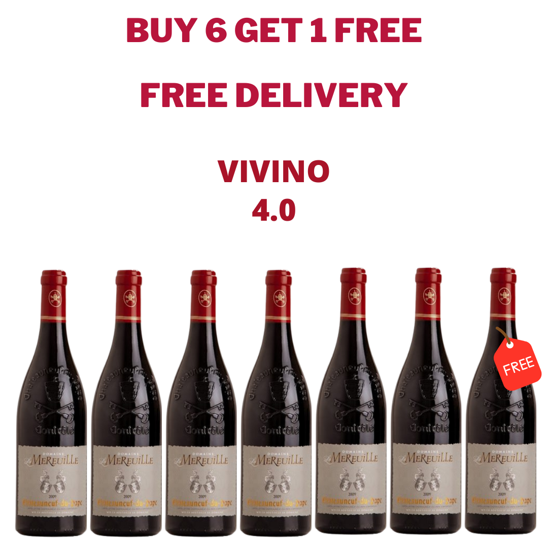 Purchase 6 Bottles Of Domaine la Mereuille AOP Chateauneuf du Pape 2019 At $528 And Get FREE Bottle !