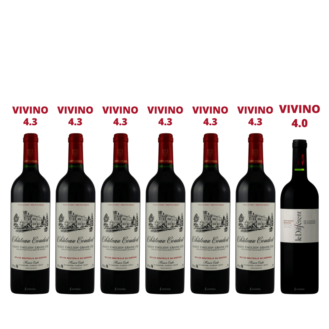 Purchase 6 Bottles Of Maison Carles Chateau Coudert Grand Cru 2015 And Get FREE Bottle Of Chateau De Ferrand Le Different De Chateau de Ferrand Saint Emilion Grand Cru 2011