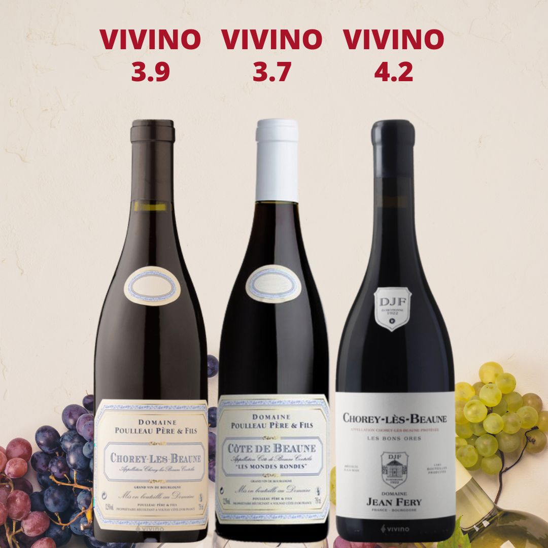 3 Bottles Of Burgundy Wine At $176.31