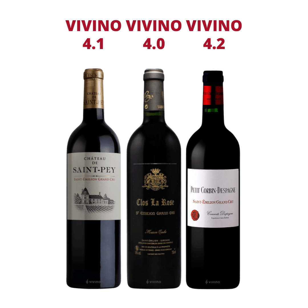 【Bundle D】3 Bottles of Saint Emilion Wine At $158 (克里奈酒庄 波美侯)