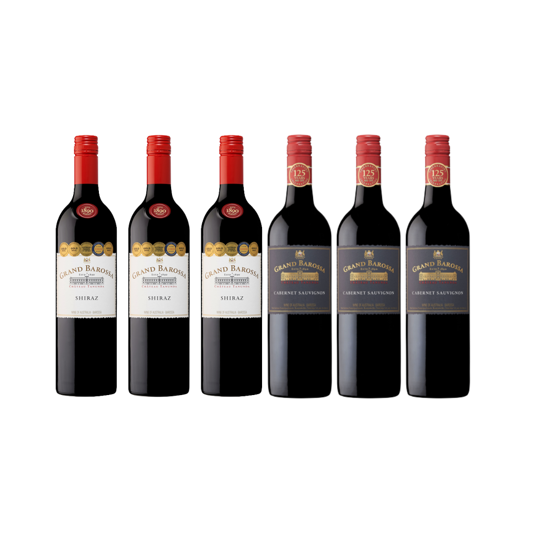 【Discovery Collection Wine Bundle】6 Bottles of Chateau Tanunda Grand Barossa at Only $216