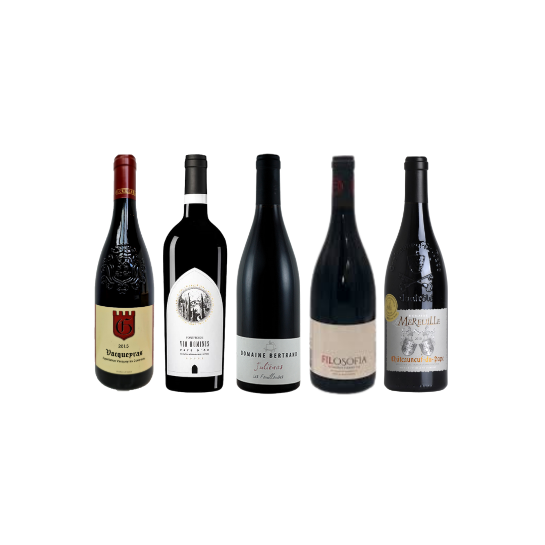 4 Bottles of French Red at $120 (UP $168) And Top-Up a Bottle of Chateauneuf du Pape 2010 at Only $78 (UP $128)