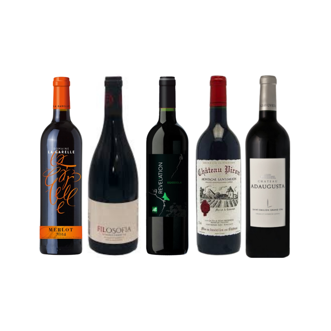 4 Exclusive French Wine With FREE DELIVERY At $108 Top-Up $48 for Chateau Adaugusta Saint Emilion Grand Cru 2016 (UP $68)