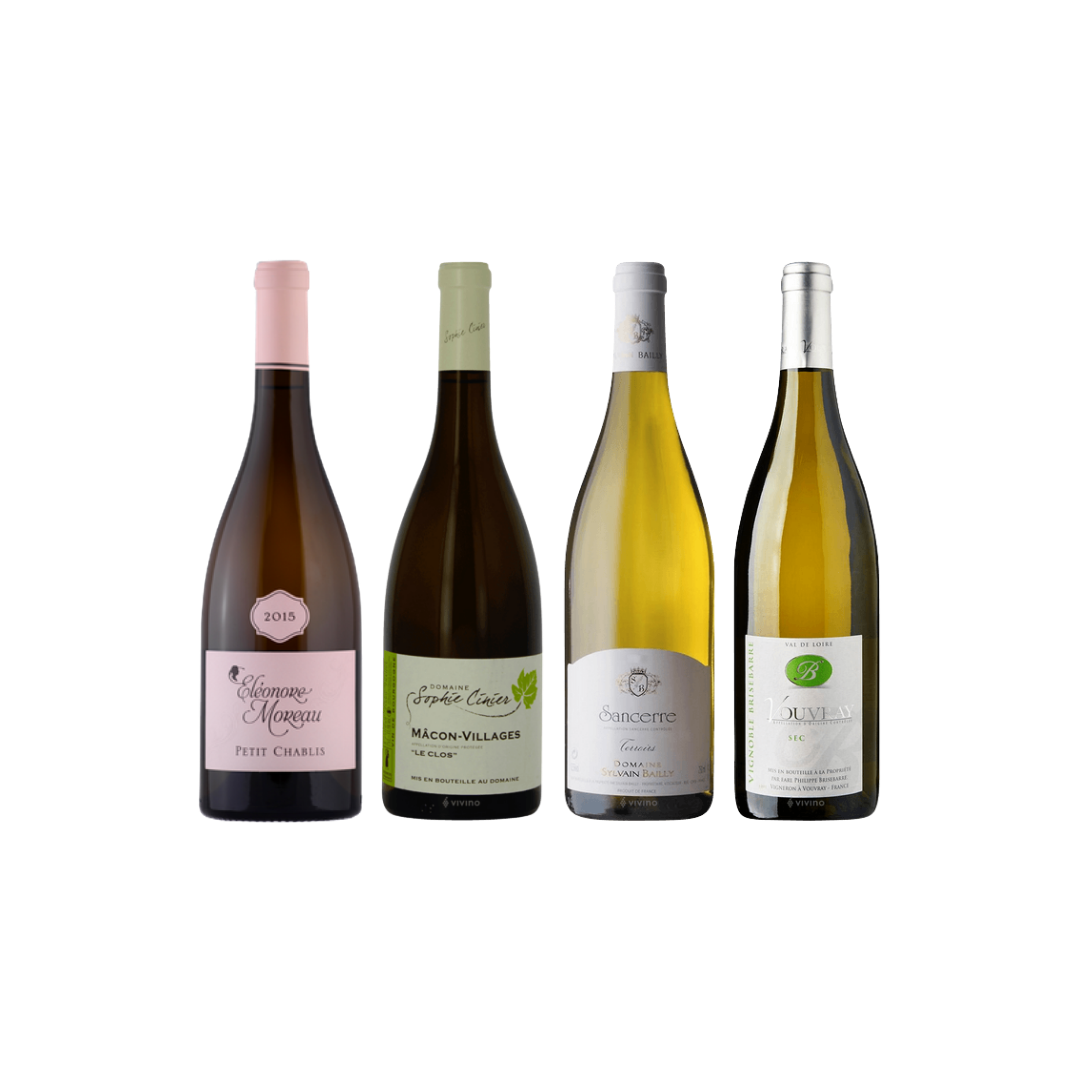 【Discovery White Wine Collection】 From Loire Valley and Burgundy At Only $128