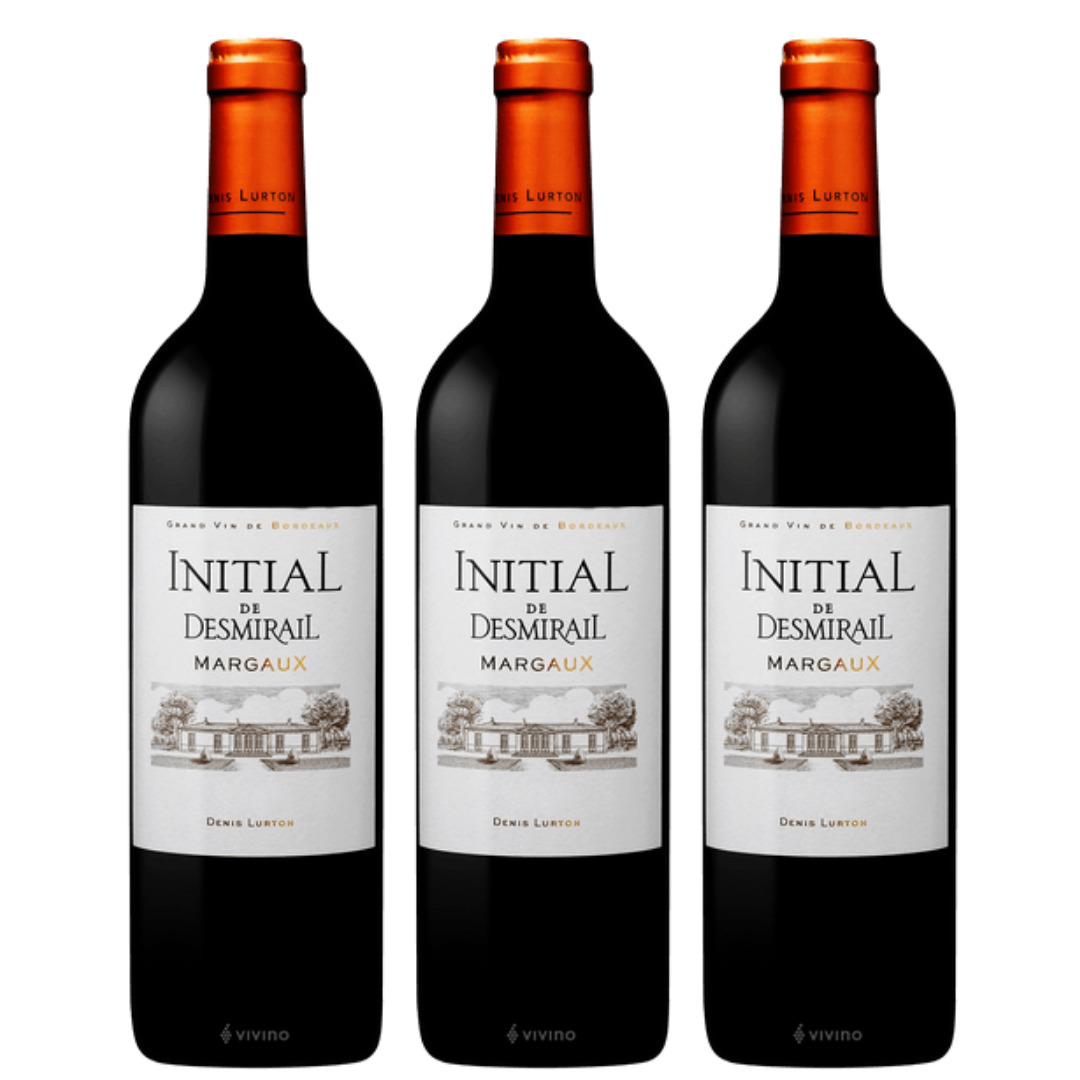 Buy 3 bottles of Chateau Desmirail Initial De Desmirail Margaux 2014 at $204