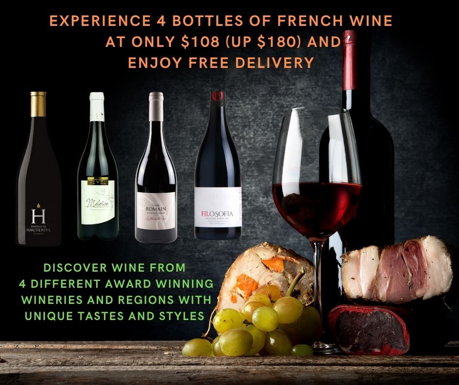 Lovely French Wine At $108 with FREE delivery