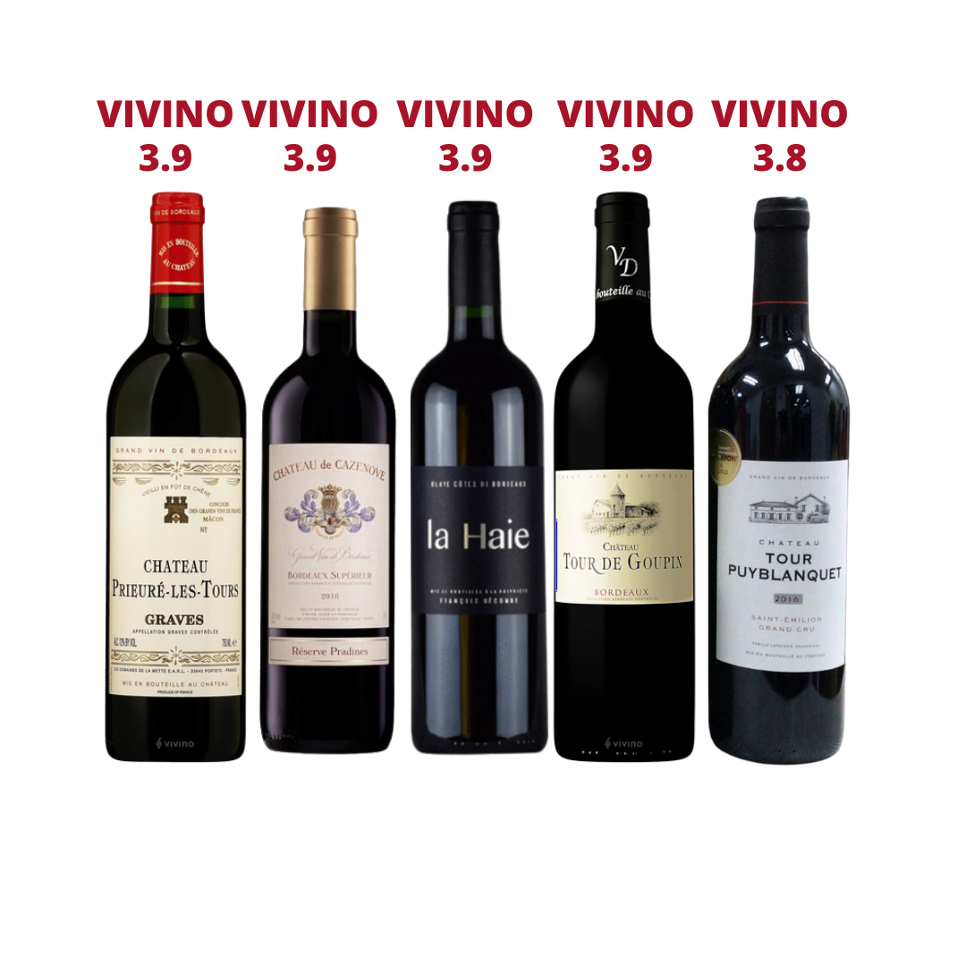 Discover 4 Exclusive French Bordeaux Wine With FREE Delivery at only $120  Top-Up $42 for Chateau Tour Puyblanquet Saint Emilion Grand Cru 2016 (UP $48)