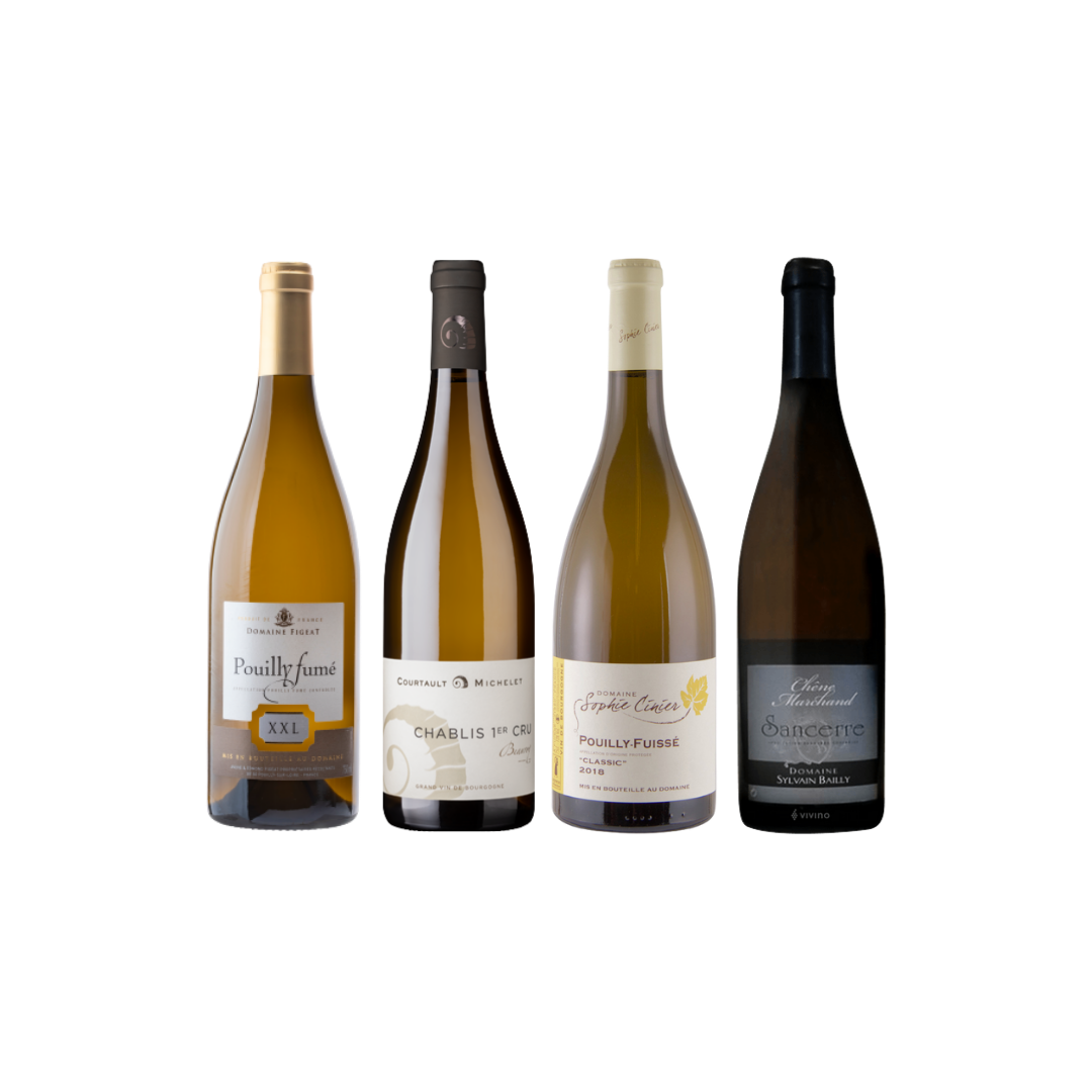 【Premium White Wine Collection】 From Loire Valley and Burgundy At Only $168