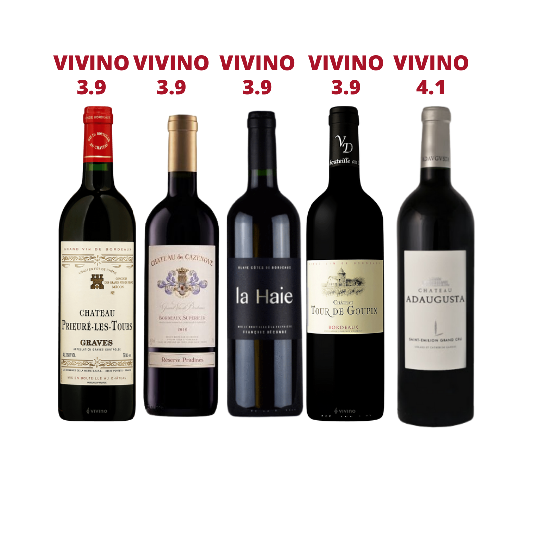 Discover 4 Exclusive French Bordeaux Wine With FREE Delivery at only $120 Top-Up $48 for Chateau Adaugusta Saint Emilion Grand Cru 2016 (UP $68)