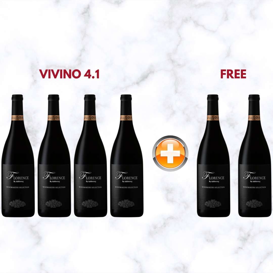 Buy 4 Bottles of Aaldering Florence Winemakers Selection 2020 and get 2 bottles worth $64 FREE at only $128