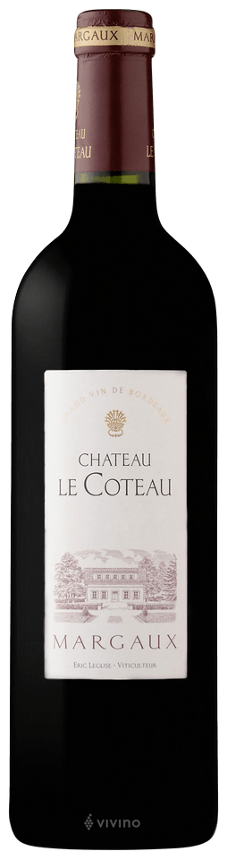 Château Le Coteau Margaux 2018 