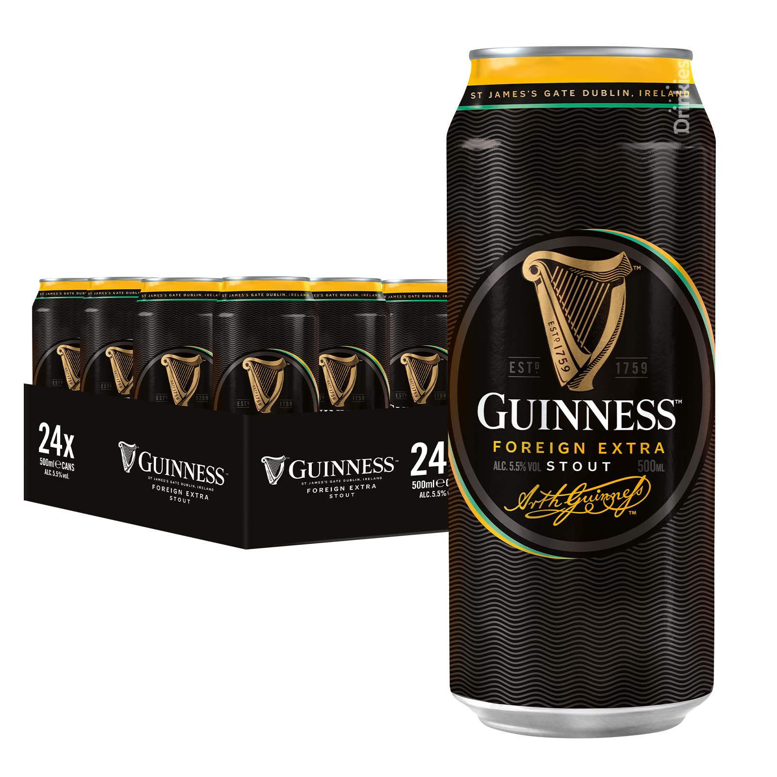 Guinness Can 500ml - 6 Cans