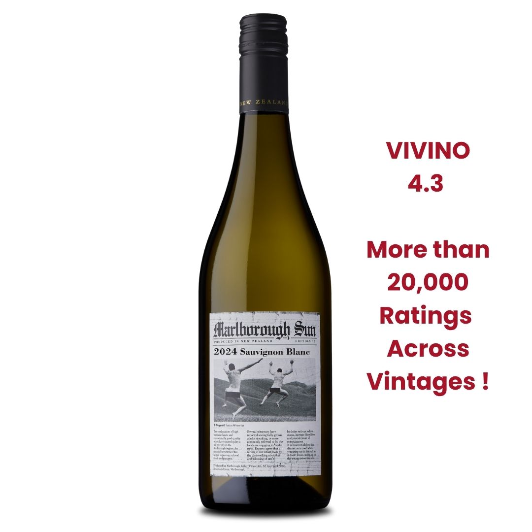 Marlborough Sun Sauvignon Blanc 2024 - Special Bundle 6 Bottles For $192 Use PROMO CODE ANGEL while offer lasts !