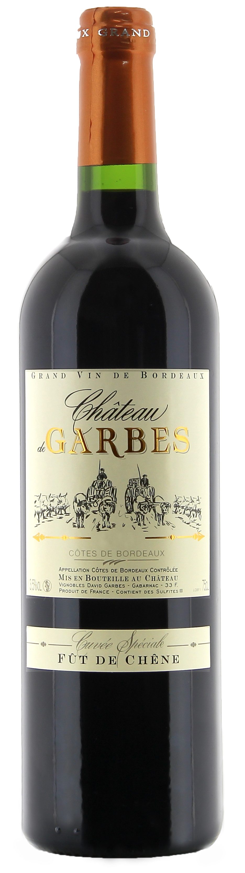 Château de Garbes AOP Cotes de Bordeaux Fut De Chene 2015