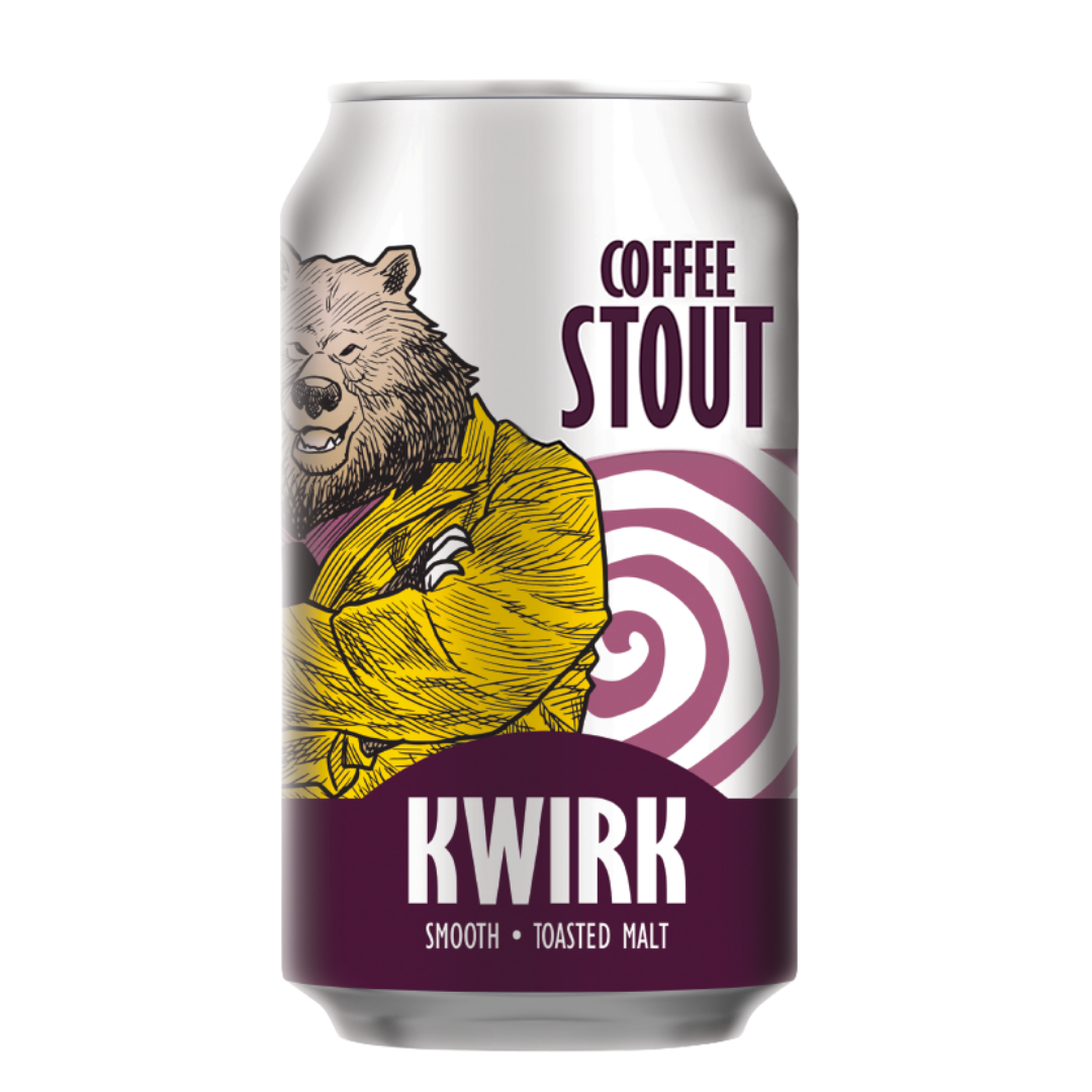 Kwirk Can Coffee Stout Beer (Pack of 6) And Get 1 FREE
