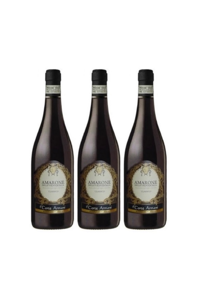 Amarone Special - Purchase 3 Bottles of Corte Amarno Amarone della Valpolicella DOCG 2016 and get FREE WALA Wine Glass