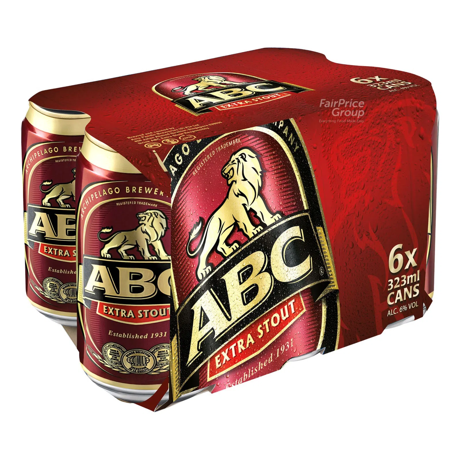 ABC Can 320ml - 6 Cans