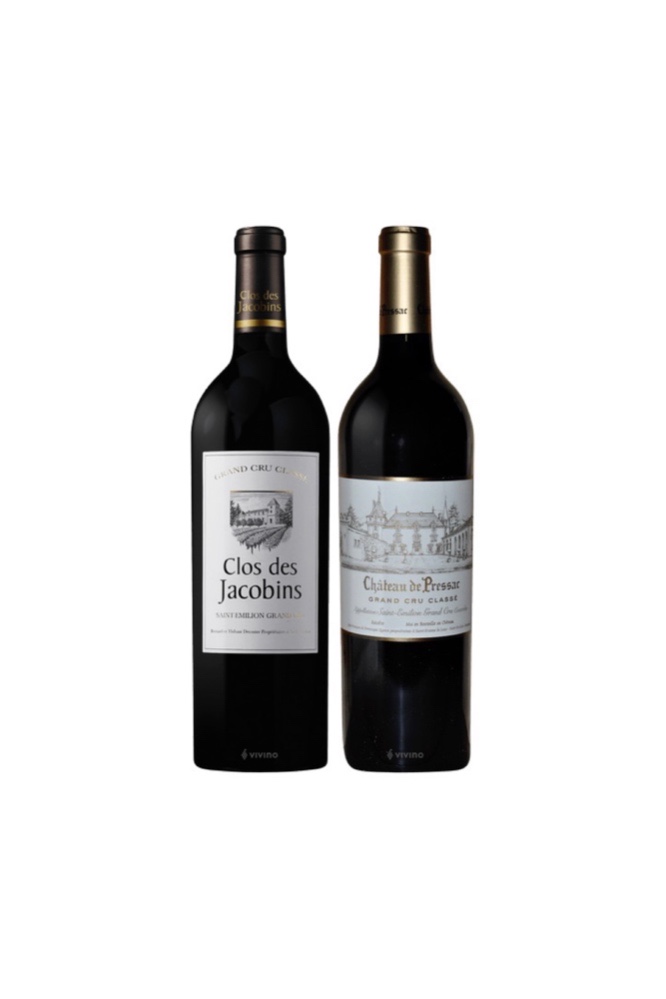 2 bottles of Saint Emilion (Grand Cru Classé) at $166 and get a Free Wala USB Electric Wine Opener