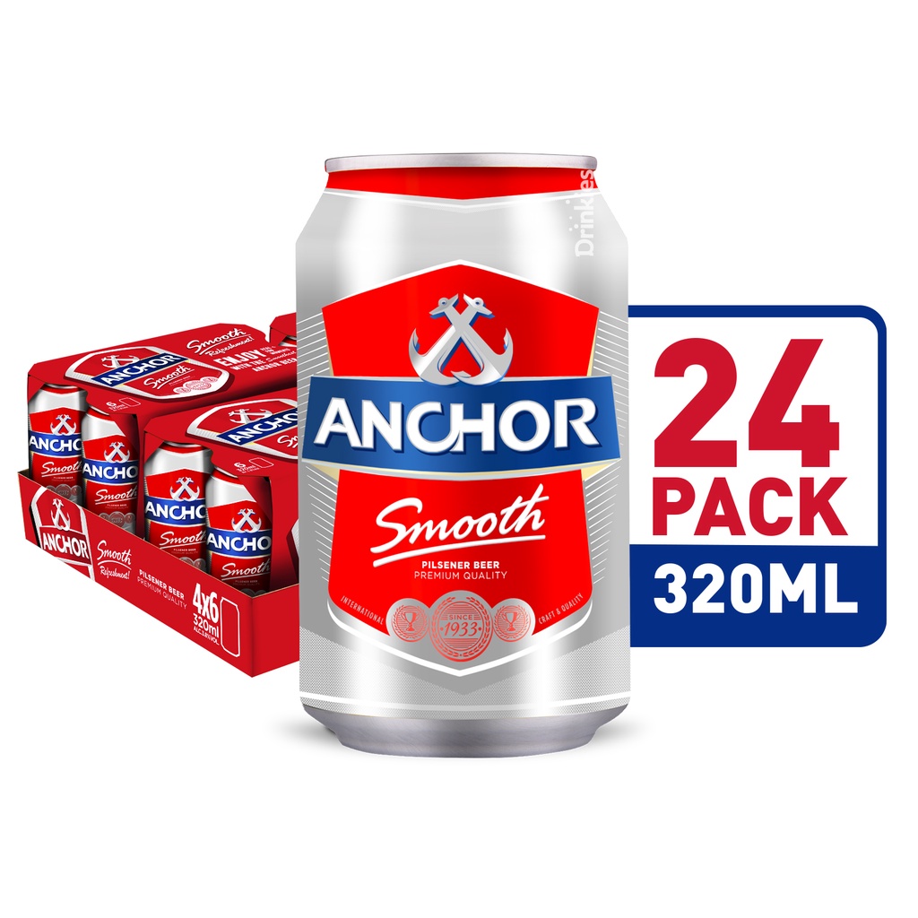 Anchor Can 320ml - 6 Cans
