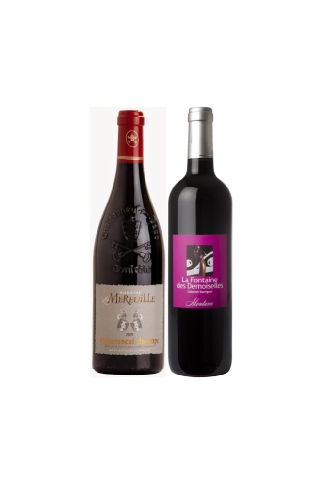 【BEAUTIFUL FRENCH WINE OFFER】Purchase Chateauneuf du Pape and get Free Chateau Montana