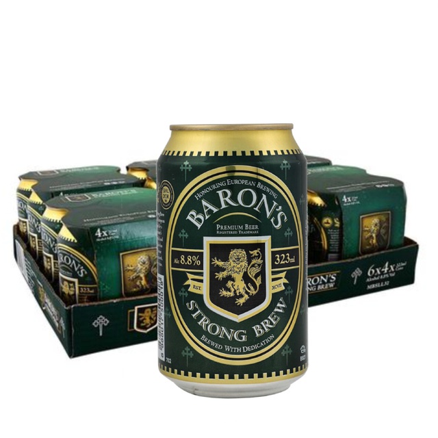 Baron Can 320ml - 4 Cans