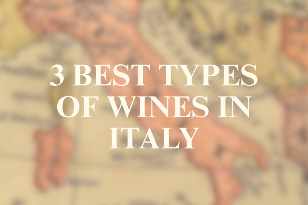 The 3 Best Types Of Italian Red Wines You Must Try