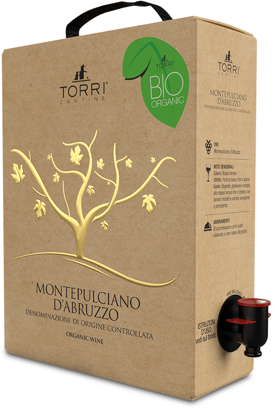 TORRI CANTINE BiB VTP MONTEPULCIANO D'ABRUZZO DOC BIO LT. 3 2024 