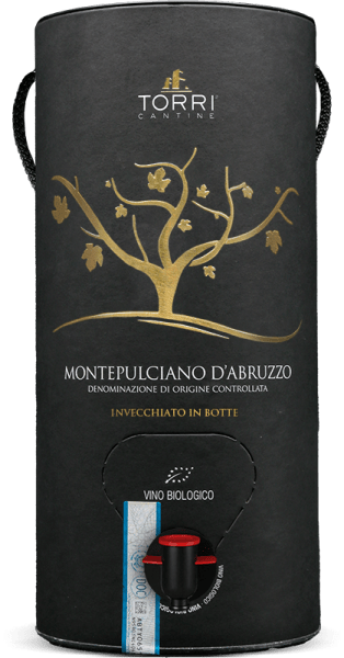 TORRI CANTINE BiB VTP TUBE MONTEPULCIANO D'ABRUZZO DOC BIO LT.3 2021 
