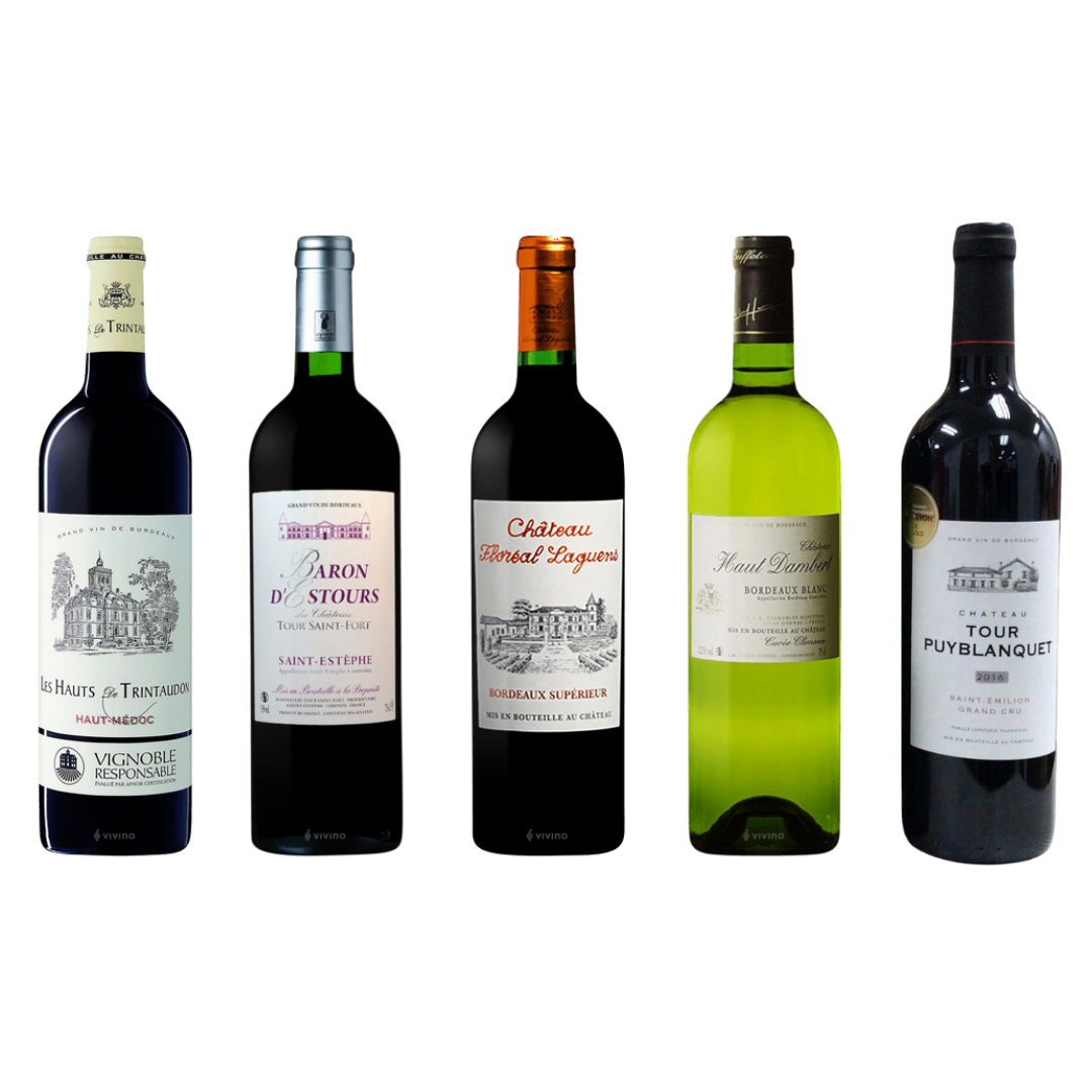 4 Exclusive French Bordeaux Wine With FREE DELIVERY For Only $108 With Chateau Tour Puyblanquet Saint Emilion Grand Cru 2016 At $42 (UP $48)