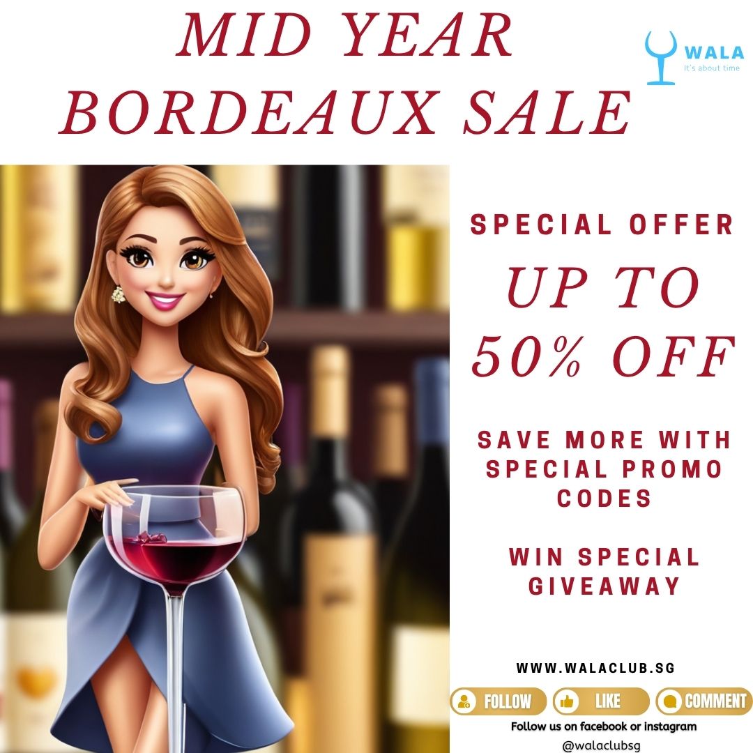 SAVE UP TO 50% WITH OUR MID YEAR FRENCH BORDEAUX SALE