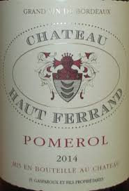 Château Haut Ferrand Pomerol 2014
