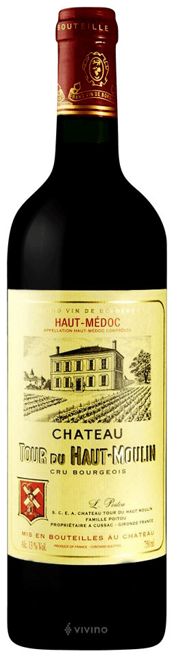 Château Tour du Haut Moulin Haut-Médoc 2016 