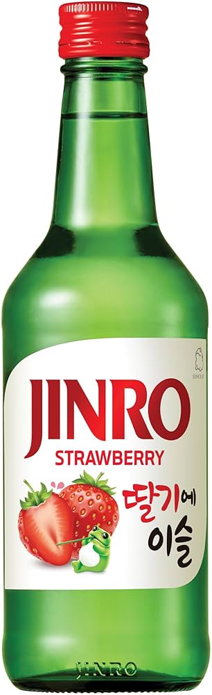 Jinro Soju Strawberry 360ml - Bot