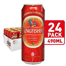 Kingfisher Can 490ml - 6 Cans