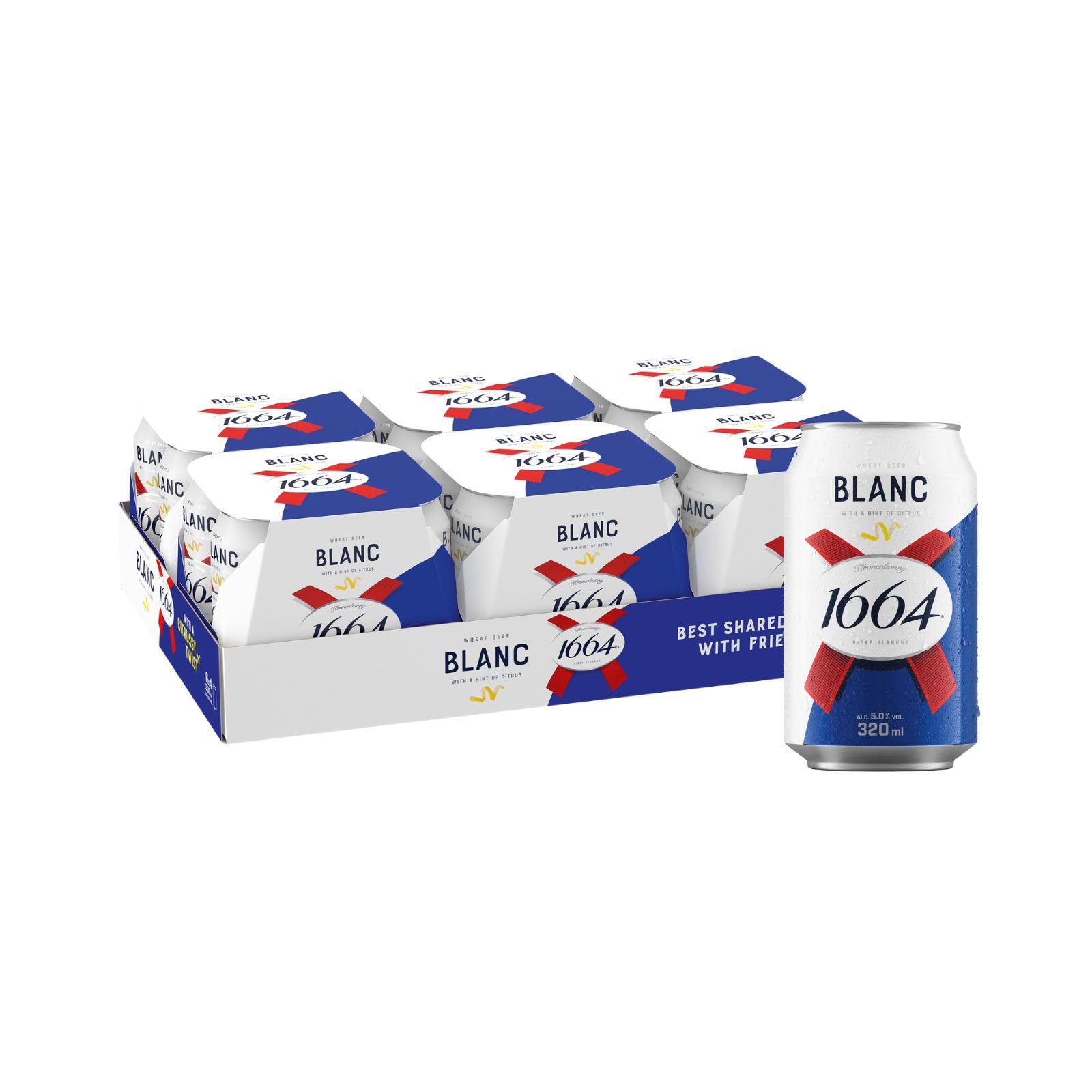 Kronenbourg Blanc 320ml - 8 cans