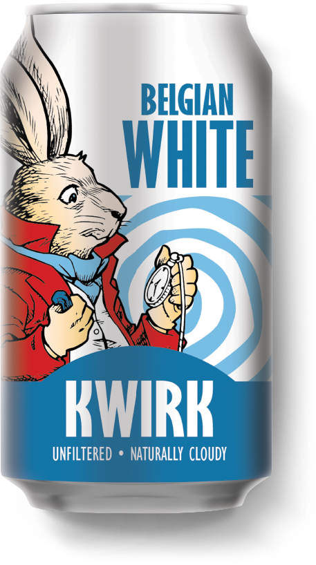 Kwirk Can Belgium White Beer