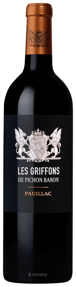 Château Pichon Baron Les Griffons Pauillac 2019 (碧尚男爵酒庄副牌)
