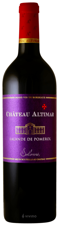 Chateau Altimar Solemnis Lalande de Pomerol 2018