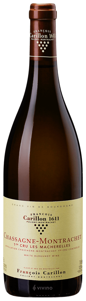 Francois Carillon Chassagne-Montrachet 1er Cru 'Les Macherelles' 2024 