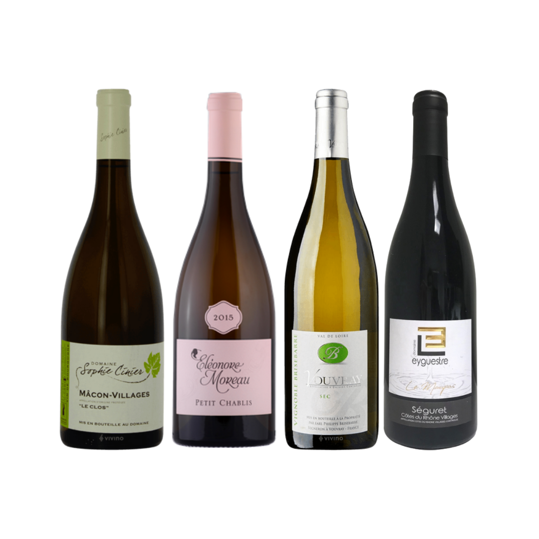 Discover 4 Exclusive French White Wine at only $128